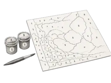 Paint by Number Generator