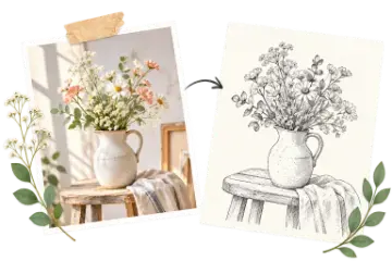 Photo to Line Drawing
